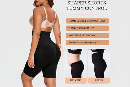 Shapewear Tummy Control Underwear Body Shaper for Women High-Waisted Thigh Slimming Butt Lifting Panties